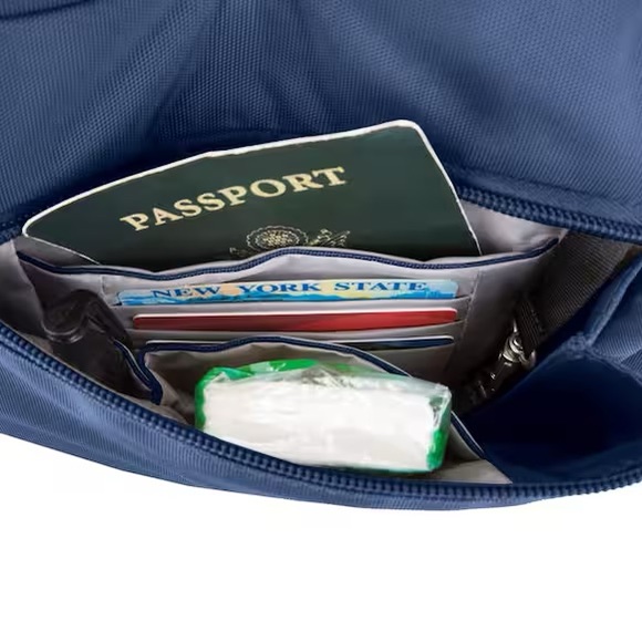 Travelon Midnight Blue Anti Theft Crossbody - Picture 6 of 15